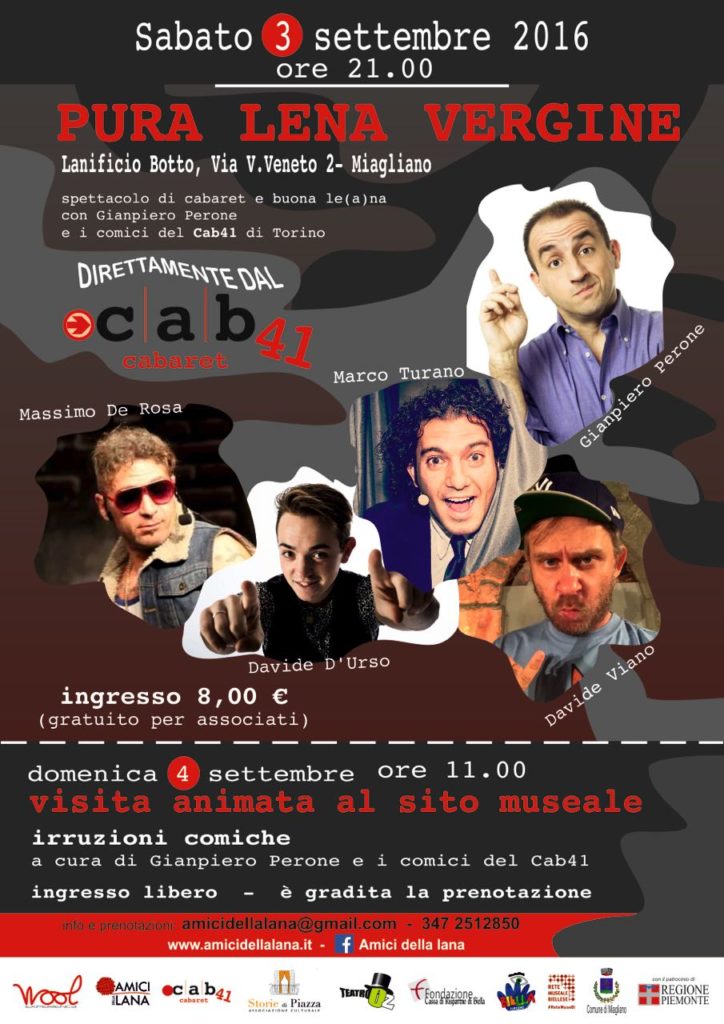 Locandina cabaret 2016